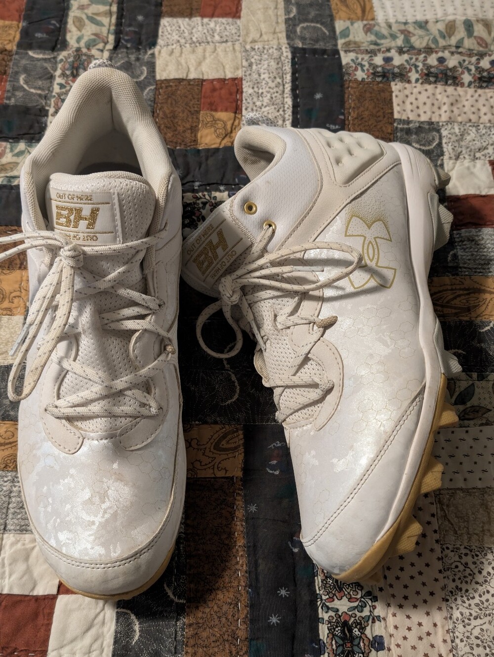Under Armour, Bryce Harper Cleats Size 12